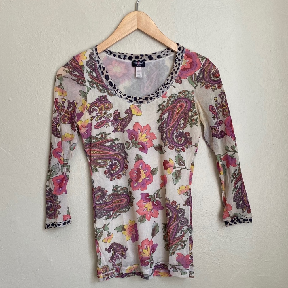 Cosabella mesh top